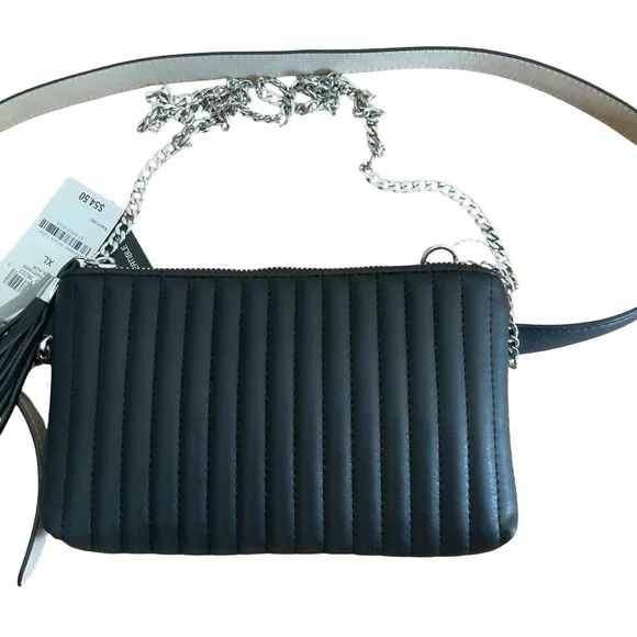 INC Black Convertible Belt Bag New With Tags - Picture 8 of 8